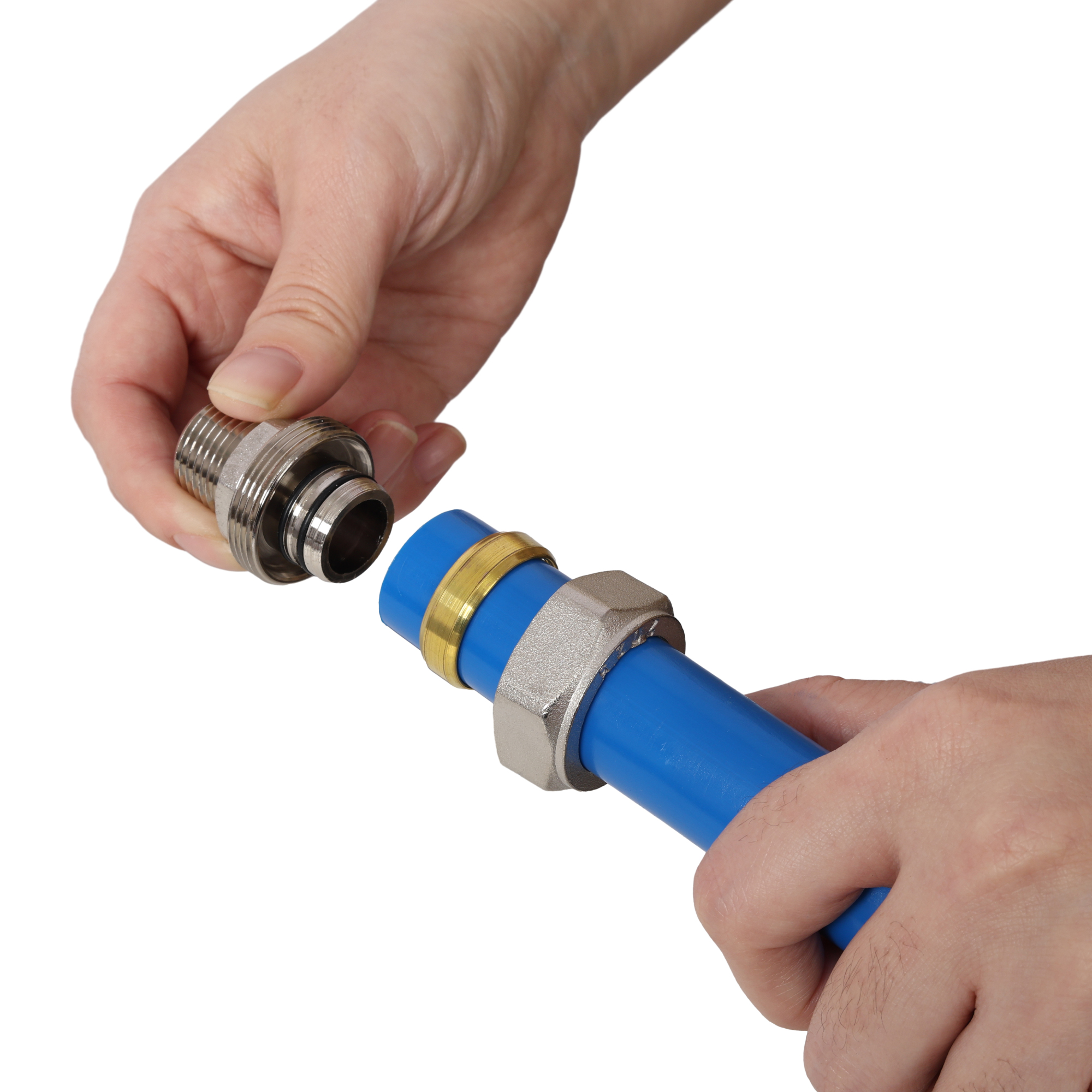 3/4 Inch Tubing Industrial Compressed Air Piping System, 100 Feet Length