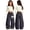 Grey, variant on Kids Girls School Uniform Pants High Waist Red Trendy Sweatpants With Pockets Preppy Clothes Size 5-6 Years