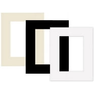 Single Designer 5x7 Mat w/4x6 Opening - Arctic White - Walmart.com