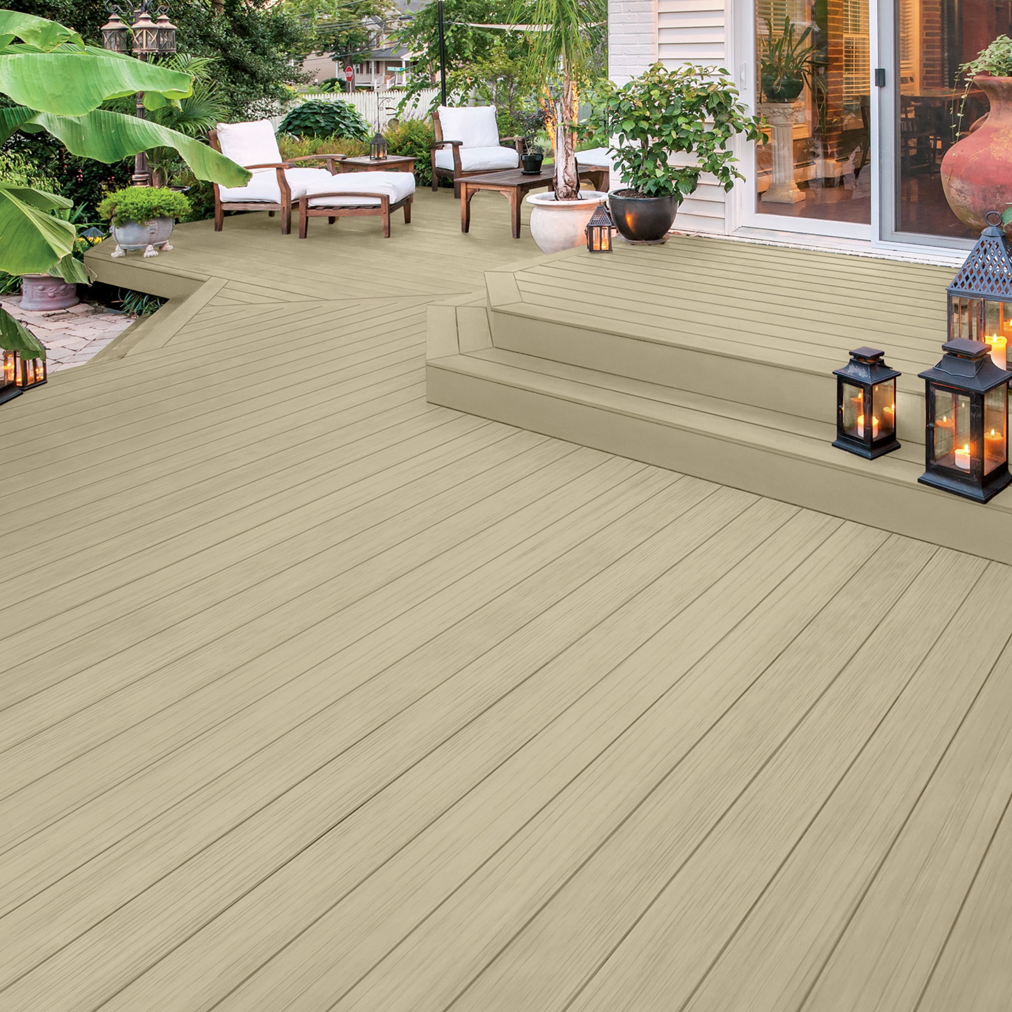 Olympic 1 Gallon SC-1035 Glenn Annie Exterior Solid Wood Protector Stain Plus Sealer in One