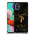 thumbnail image 1 of Head Case Designs Officially Licensed HBO Game of Thrones Dark Distressed Look Sigils Greyjoy Soft Gel Case Compatible with Samsung Galaxy A51 (2019), 1 of 7