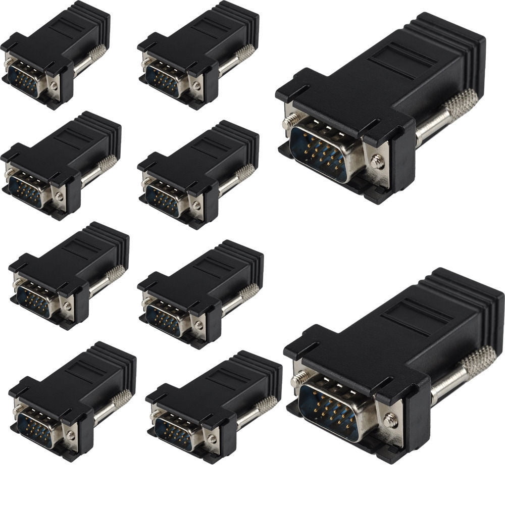 Cable Length: Other Occus VGA Extender Male to LAN CAT5 CAT5e CAT6 RJ45 Network Cable Female Adapter Hot 