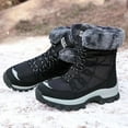 thumbnail image 2 of Dumajo Snow Boots For Women Winter Waterproof Shoes Thickened Faux Fur Lined Frosty Warm Outdoor Boots, 2 of 10