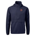 thumbnail image 2 of Men's Cutter & Buck  Navy Portland Sea Dogs  Charter Eco Recycled Half-Zip Anorak Jacket, 2 of 3
