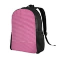 thumbnail image 2 of Fotbe Pink Gingham Mochila de Viaje para Laptop, Mochila Ejecutiva Delgada y Resistente 15.6", 2 of 8