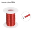 thumbnail image 2 of 0.3mm Magnet Wire 522ft Enameled Magnet Winding Copper Wire 100g,Red, 2 of 6