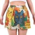 thumbnail image 7 of joogoo Women's Pajama Lounge Shorts Cute Cat Cartoon Bottoms Sleep Short XL, 7 of 7