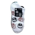 thumbnail image 2 of Nightmare Before Christmas Women's Print No Show Socks, 3-Pack, Shoe Size 4-10, 2 of 7