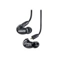 thumbnail image 2 of Shure SE215 Sound Isolating - Earphones with mic - in-ear - Bluetooth - wireless - noise isolating - translucent black, 2 of 4