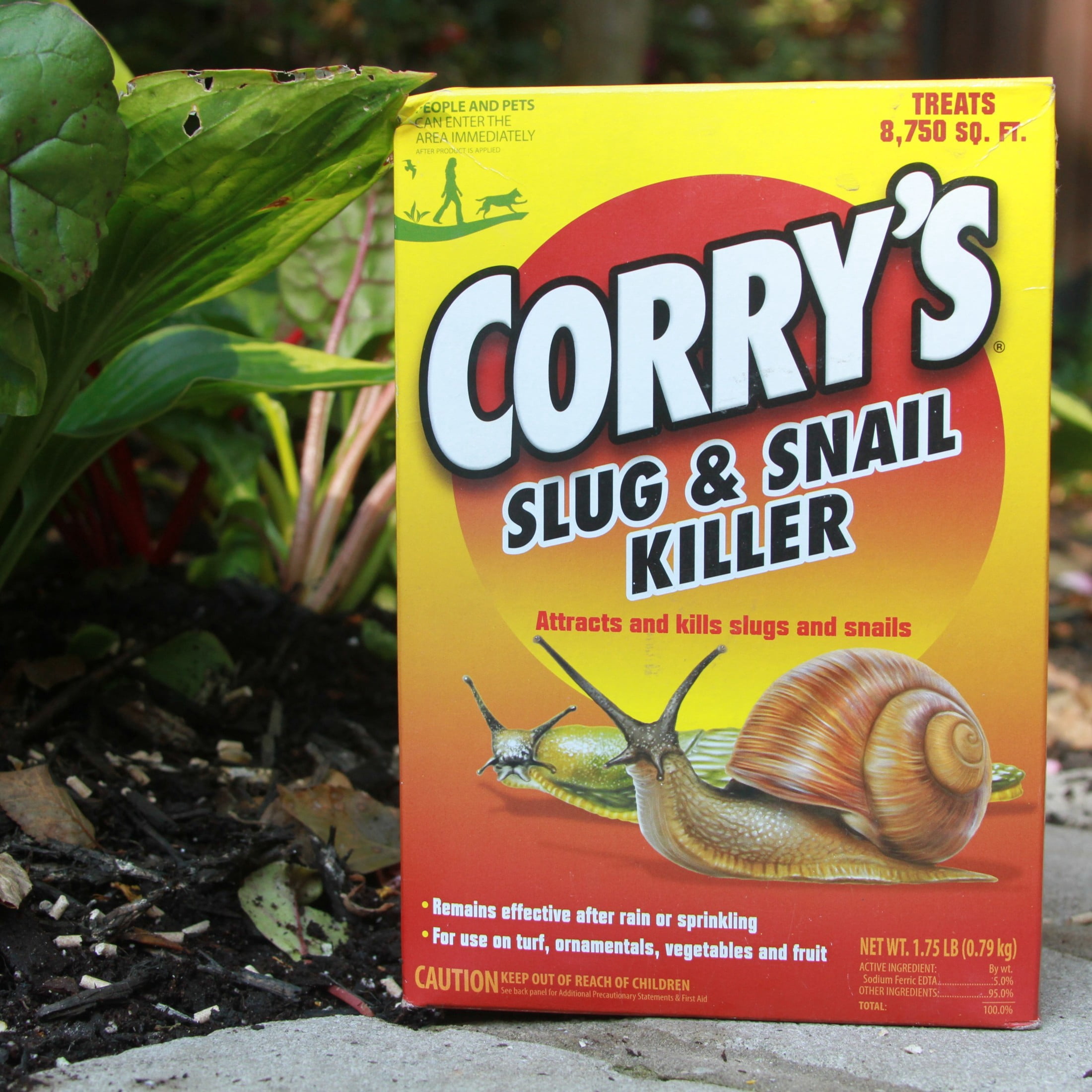 Corry's Ready-to-Use Pellets Slug and Snail Killer, 1.75 lb (2 Pack)