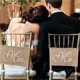 thumbnail image 4 of 2pcs/set Natural Burlap Mr Mrs Chair Back Banner Rustic Wedding Decoration for Country Wedding Event Party Photo Props, 4 of 4