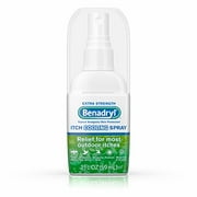 Benadryl Itch Relief Spray, Extra Strength, 2 oz (Pack of 2)