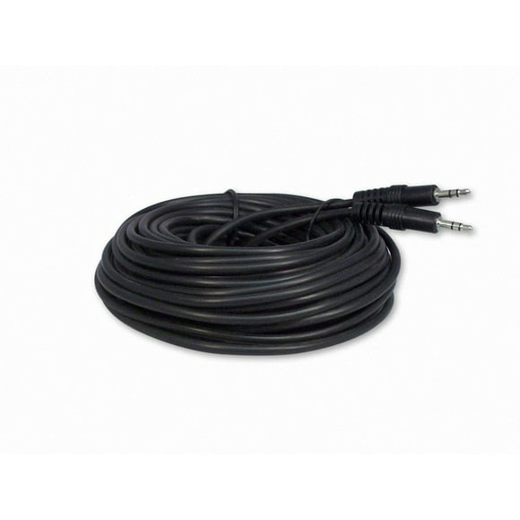 Ycs Basics Cable De Audio Estéreo Macho A Macho De 50 Pies, 3,5 Mm, Cable Para Auriculares/Teléfono/Mp3, Para Su Automóvil, Puerto Auxiliar, Teléfono Inteligente, Tableta
