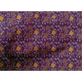 thumbnail image 4 of oneOone Cotton Poplin Fabric Leaves & Floral Block Print Fabric BTY 56 Inch Wide, 4 of 4