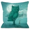 "The Night Gardener" Indoor Throw Pillow by Terry Fan, 16"x16"