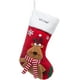 thumbnail image 1 of Medias navideñas personalizadas KAIYANG grandes vintage adornos colgantes para chimenea alce rojo, 1 of 5