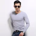 thumbnail image 3 of Playera Hombre Manga Larga, Slim Fit, Stretch, Tela Ligera, 3 of 5