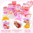 thumbnail image 6 of Joyfy 30 Packs Valentines Slime Hearts for Kids,Valentines Colorful Hearts Set with Cards for Kids Favors,Valentines Gifts for Class Exchange, 6 of 12