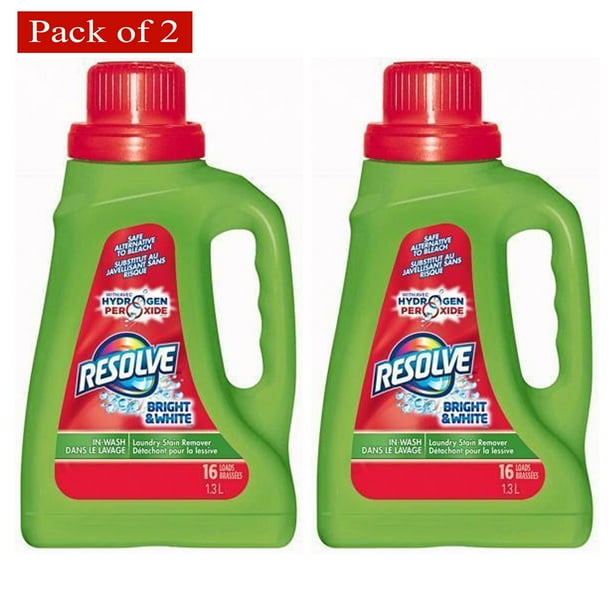 Resolve Laundry Stain Remover Bright & White Hydroden Peroxide 1.3L