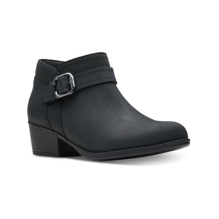 

Clarks Womens Adreena Leather Dressy Booties