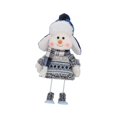 thumbnail image 2 of Muñeco de nieve navideño con sombrero, adorno navideño, decoración suave, coleccionable, adorable Estilo E, 2 of 9