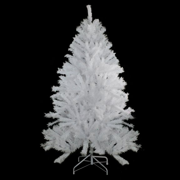 Northlight 7' Unlit Artificial Christmas Tree Icy White Spruce