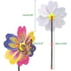 thumbnail image 3 of Windmills for Kids Garden, Wind Spinner Home Garden Decoration Kids Toy - 3D Butterfly Flower Pinwheel, 3 of 5