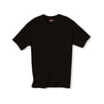 thumbnail image 2 of Hanes T-Shirt Col Rond pour Hommes EcoSmart, Noir P, 2 of 3