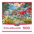 thumbnail image 4 of RoseArt - Colorluxe 500-Piece - Fall Country Farm- Adult Interlocking Puzzle, 4 of 6