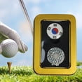 thumbnail image 4 of Golf Ball Markers with Hat Clips Removable Compact for Golf Gloves Hats Bags, 4 of 8