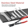 thumbnail image 4 of Car Trim Removal Tool, Stainless Steel Auto Clip Pliers Set 7PCS  for Removing Bumper Mudguard Clips, 4 of 7