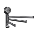 thumbnail image 2 of weibbin Rotatable Hook Rack No Drill Heavy Duty Storage Shelf for Entryway Hat Key Bathroom Organization 7.09x1.18in, 2 of 6