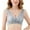 Blue, variant on Women's Underwire Lace Floral Unlined Unlined Plus Size Full Coverage Bra 38/85D