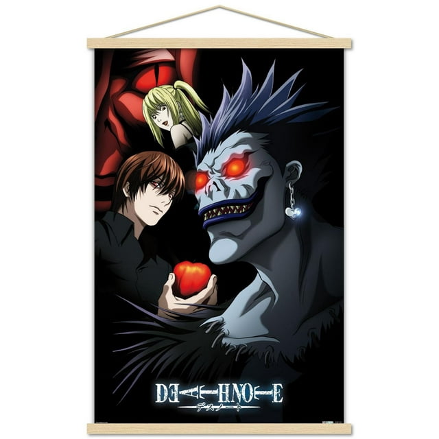 Death Note - Group Wall Poster, 22.375" x 34" Framed