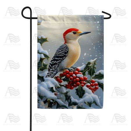 Red-bellied Woodpecker Detailed Wildlife Bird Nature Outdoor Display Decor, 12x18 POLE NOT INCLUDED