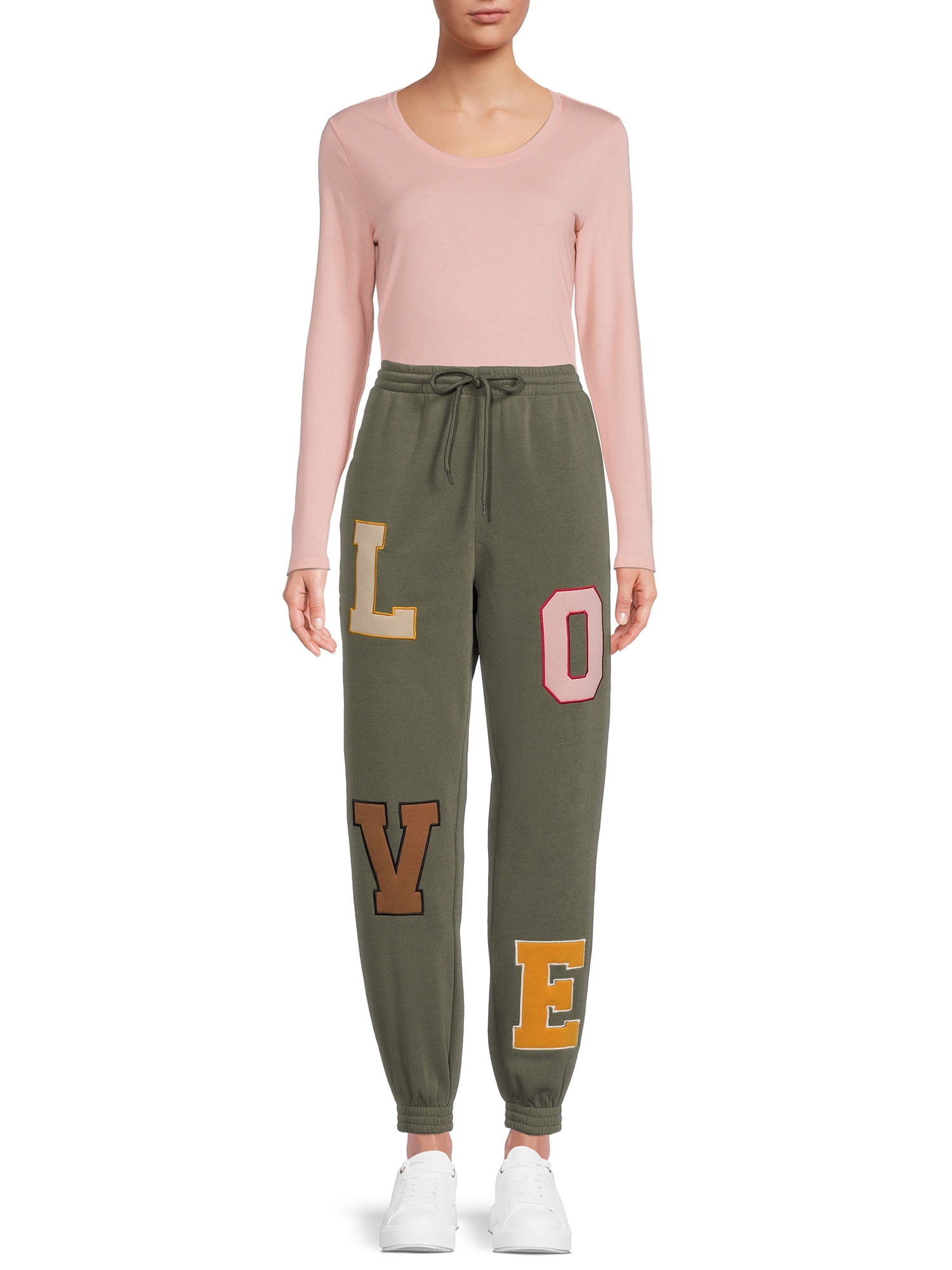 No Boundaries Juniors Love Fleece Joggers - Walmart.com No Boundaries Juniors Love Fleece Joggers - Walmart.com