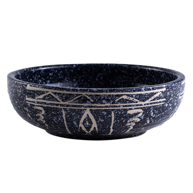 1pc Ceramic Bowl Classical Japanese Style Soup Bowl Tableware Noodle Bowl