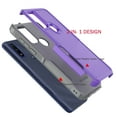 thumbnail image 3 of For Motorola Moto G Play 2023 Case ,Sturdy Phone Case for Moto G Play 2023,Tekcoo Shockproof Protection Heavy Duty Armor Hard Plastic & Rubber Rugged Bumper 2-in-1 Case Cover -Purple, 3 of 7