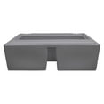 thumbnail image 3 of Wise 8WD100-1B-221 DLX Series 37" Pontoon Bench Seat - Base Only - Grey, 3 of 5