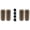 Brown, variant on Extreme Max 3006.7712.4 BoatTector HTM Inflatable Fender Value 4-Pack - 6.5" x 15", Teal