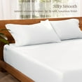 thumbnail image 6 of Bare Home TENCEL™ Pillowcase Set - Lyocell derived from Eucalyptus - King, White, 6 of 8