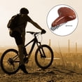 thumbnail image 1 of Sillín de bicicleta retro shamjiam negro, 1 of 9