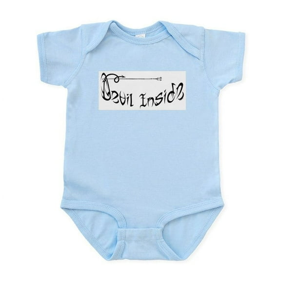 CafePress - Devil Inside Infant Creeper - Baby Light Bodysuit, Size Newborn - 24 Months