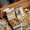 thumbnail image 4 of 400 Sheets Craft Paper Retro Background Decoration Paper Writing Pad Memo Pad, 4 of 7