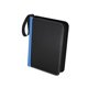 thumbnail image 1 of Carpeta de béisbol para colección de tarjetas deportivas, carpeta con cremallera, impermeable, resistente, de primera calidad, con 9 bolsillos, para azul claro, 1 of 8