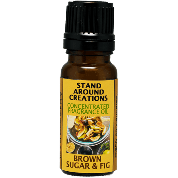 BROWN SUGAR &amp; FIG FRAGRANCE OIL .33FL. OZ.