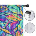 thumbnail image 4 of Blackout Kids Curtains,Paisley Pattern Childrens Insulated Curtains Set Of 2,Bedroom Essentials,Toddler Room Decor 52"x63"(132x160cm), 4 of 4