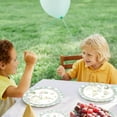 thumbnail image 2 of Pet Duck Birthday Decorations Supplies, 140PCS Disposable Paper Dinnerware Set Paper Plates Napkins Cups Set for 20 Guests Duck, 2 of 7