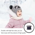 thumbnail image 4 of Guardurnaity Pañuelo de invierno cálido portátil al aire libre bufanda de hilo de felpa espesar cómodo calentador de cuello Unisex ropa sombrero de Accesorios de disfraces Azul Guardurnaity AP013139-02, 4 of 6