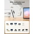 thumbnail image 6 of Lemorele P200 Wireless HDMI Transmitter and Receiver,Wireless HDMI Extender Kit,5G 164ft Range 1080P HD Wireless Wireless Video Streaming Transmission for Laptop/TV-Boxs to HD TV/Projector/Monitor, 6 of 7